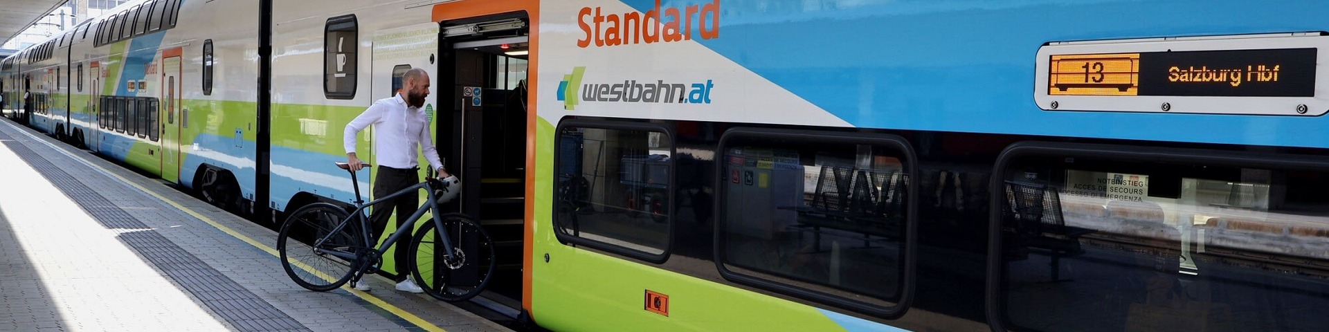 Fahrradmitnahme in der Westbahn