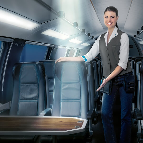 Westbahn Fixplatz - the free seat reservation for every ticket booked