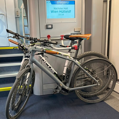 Taking your bike on the Westbahn – it's that simple