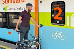Faltrad Mitnahme in der Westbahn