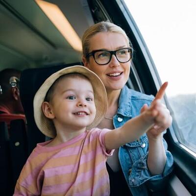 Reisen mit Kindern in der Westbahn