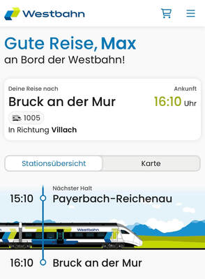 WestBuddy Reiseinformationen vor der Abfahrt