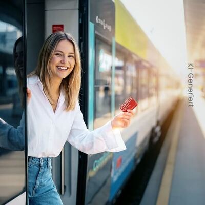 Travel by train with Westbahn with our WestVorteilspreis fare